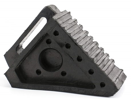 Performance Tool Solid Rubber Wheel Chock